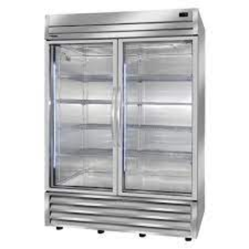 [CR-49-HE-SSA-HC] CÁMARA REFRIGERADA 2 PUERTAS VIDRIO, CUERPO ACERO INOXIDABLE, 120/60/1V